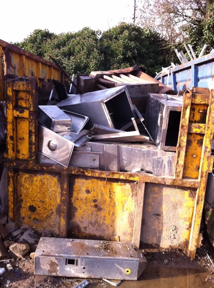 yard of scrap metal